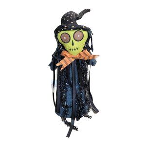 Evergreen Enterprises Witch Halloween Decor Long Hat Cypress Home 12"
